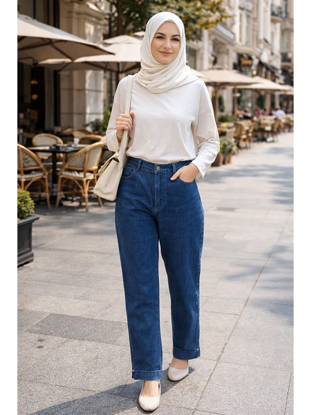 Mavi Kadın Bilek Boy Jean Pantolon 01 Denim-2