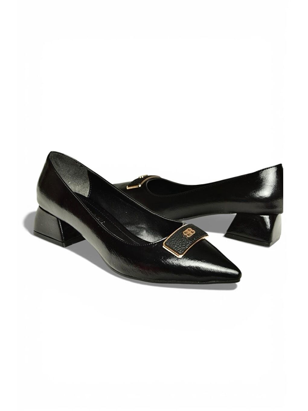 Siyah Kadın Topuklu Ayakkabı Y820771260-7