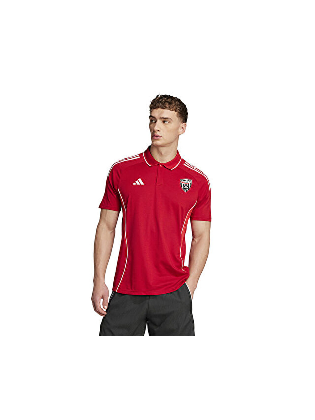 Somaspor Polotisort Somaspor Erkek Futbol Antrenman Polo Tişört Som-jy1805 Kırmızı-1