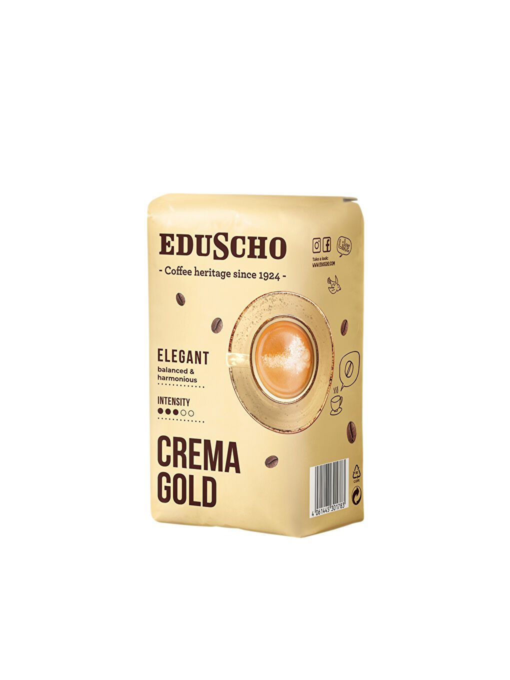 Eduscho Crema Gold Çekirdek Kahve 500 g-1