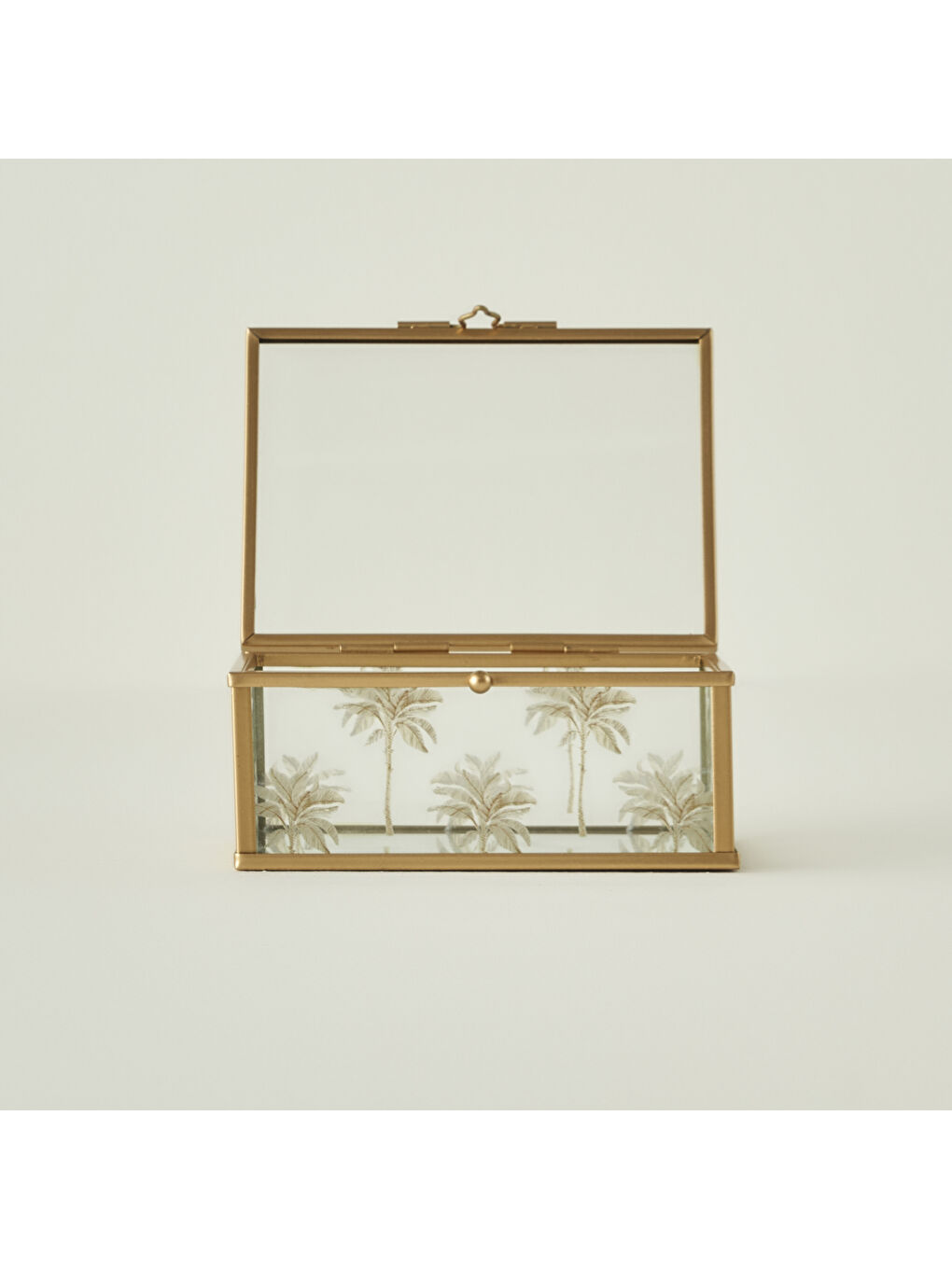 Sarı Palm Dekoratif Kutu Gold (10x13x5 cm)-1