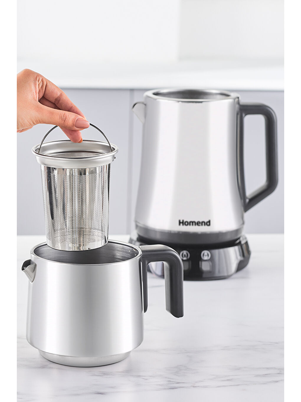 Royaltea Elegant 1776H Çay Makinesi Parlak Inox-2