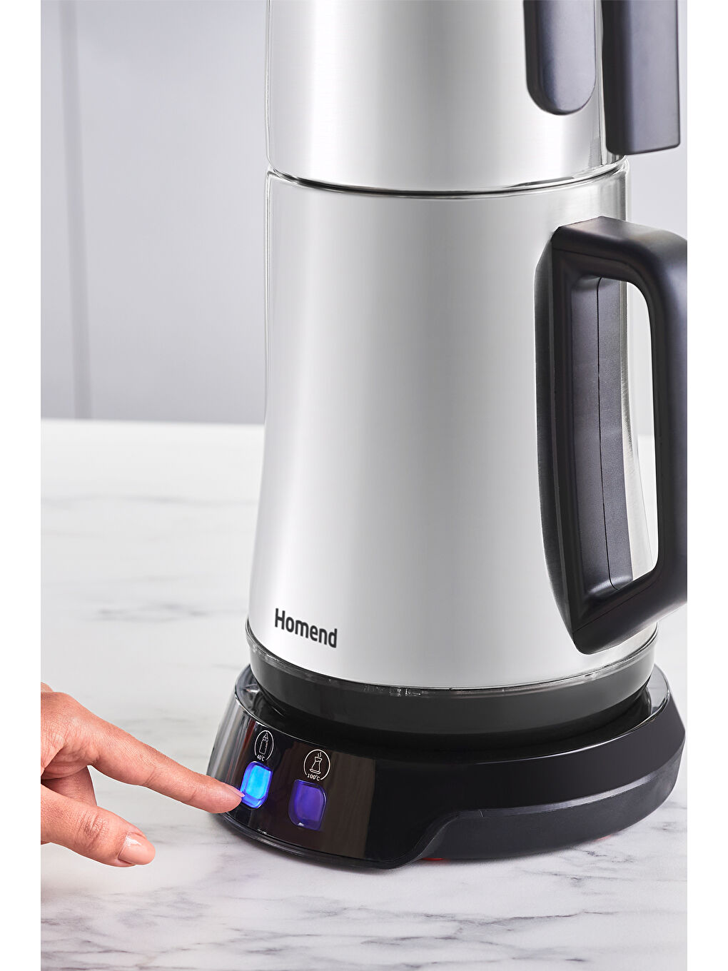 Royaltea Elegant 1776H Çay Makinesi Parlak Inox-3