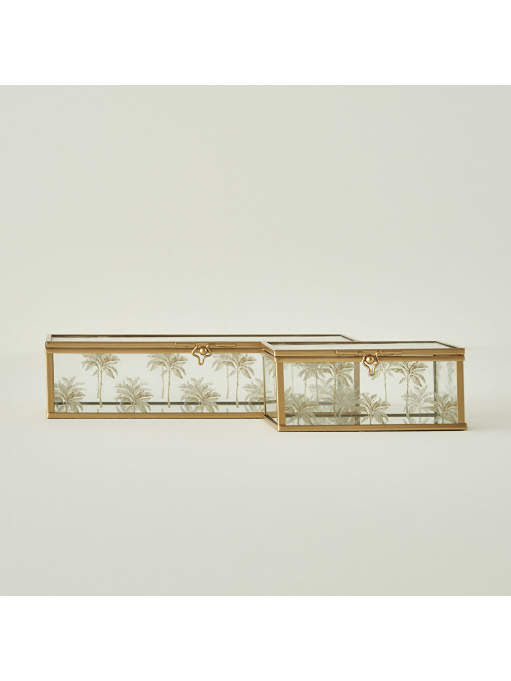 Sarı Palm Dekoratif Kutu Gold (10x13x5 cm)-4