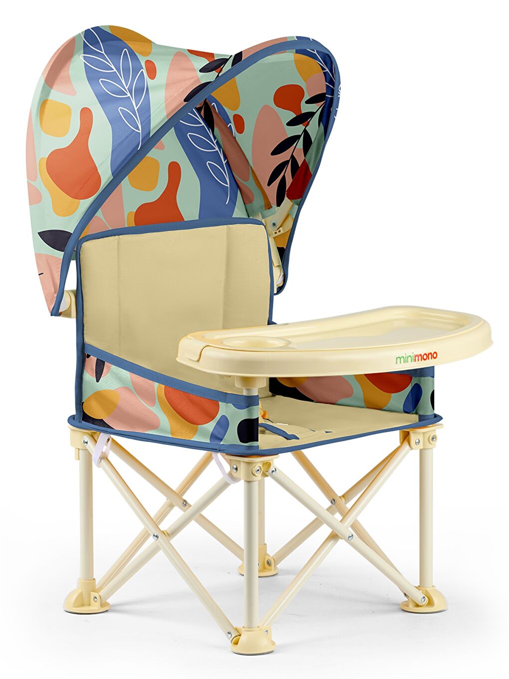 Tenteli Portatif Mama Sandalyesi - Bej