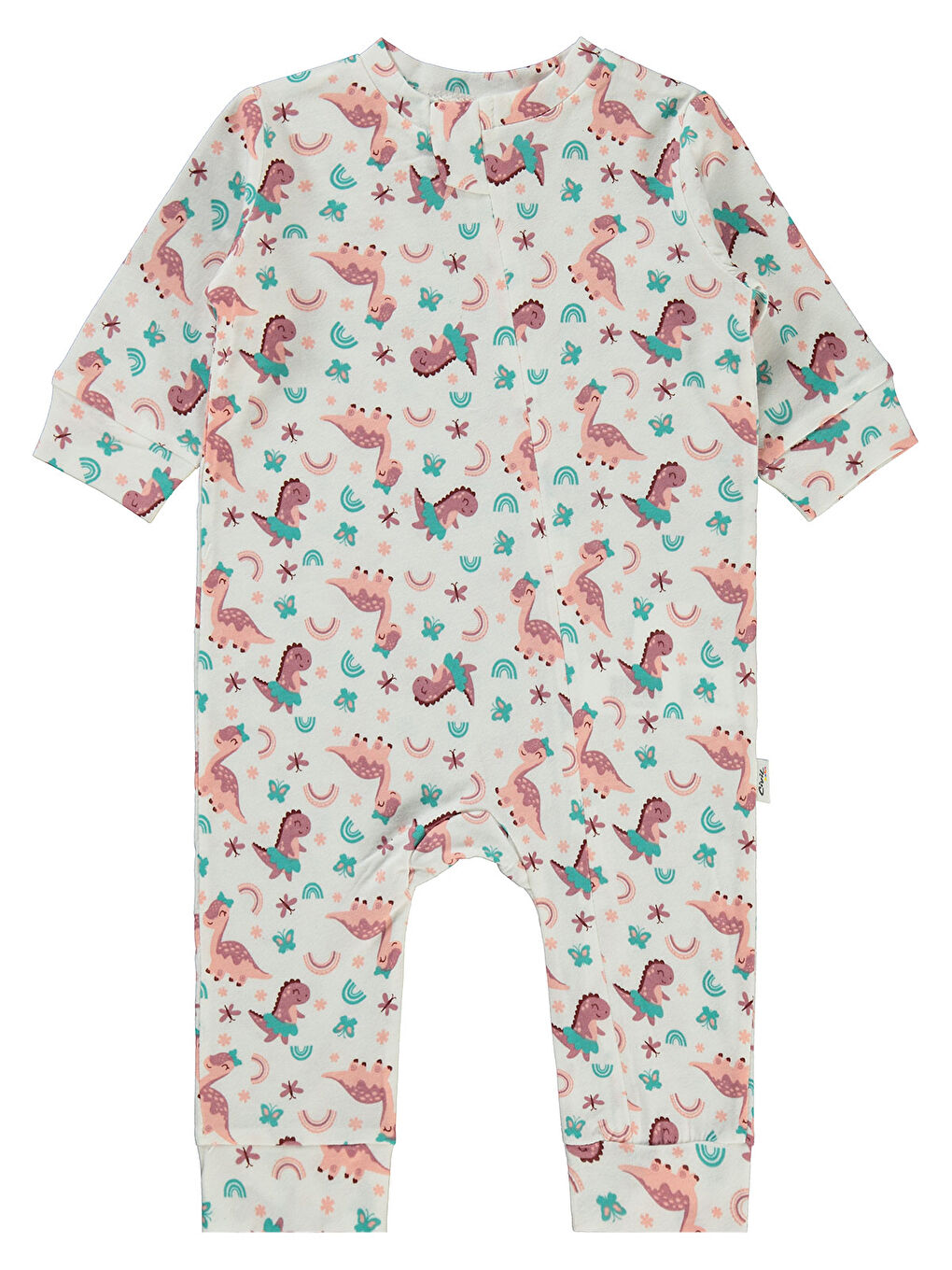 Baby Erkek Bebek Patiksiz Tulum 3-18 Ay Ekru