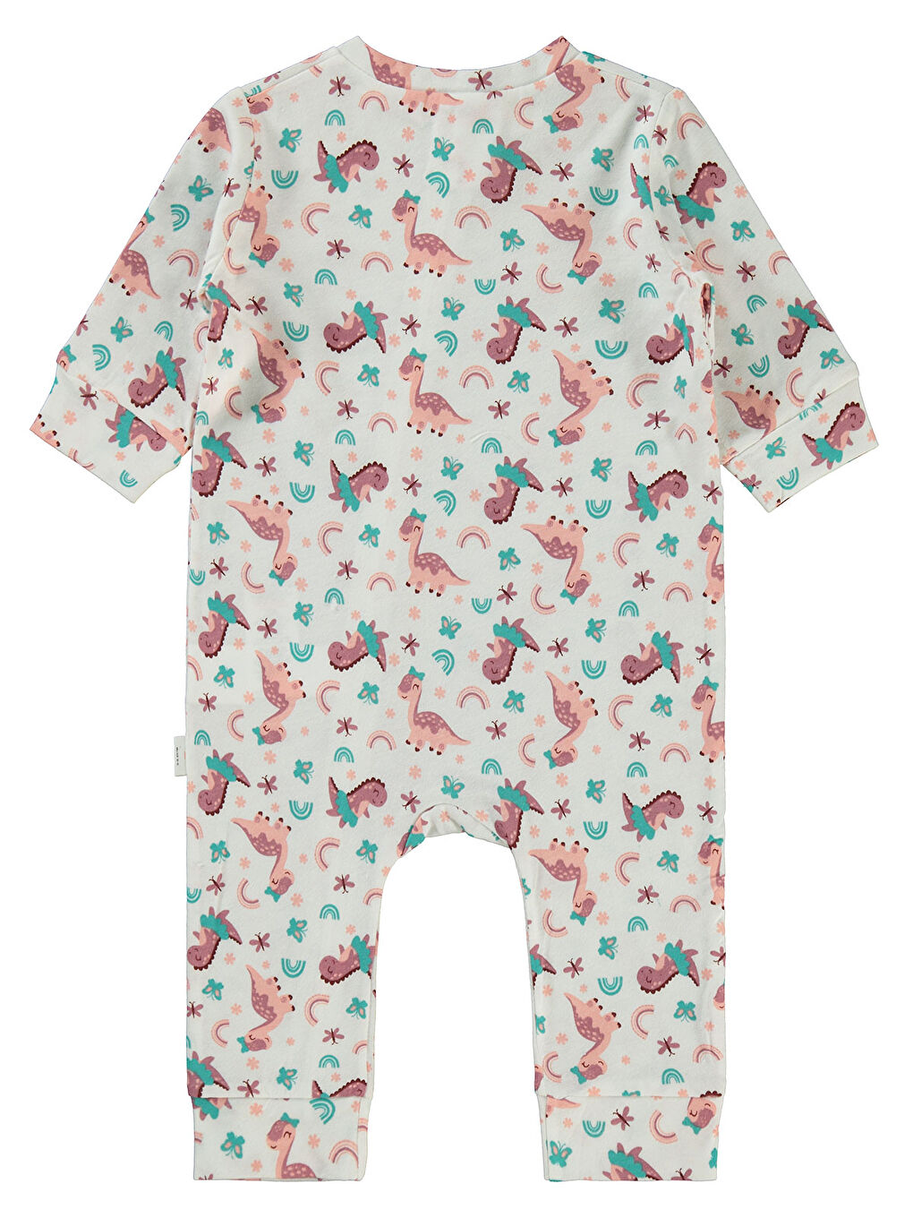 Baby Erkek Bebek Patiksiz Tulum 3-18 Ay Ekru-1