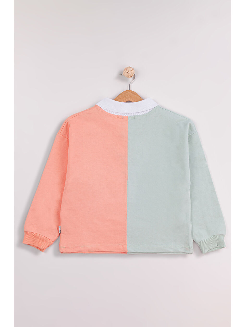 Mor Kız Çocuk Orta Kalınlıkta Baskılı 2'li Paket Sweatshirt-2