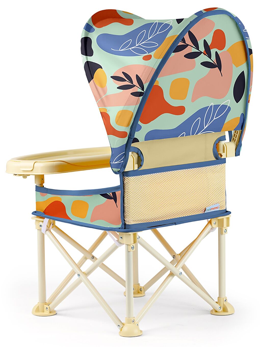 Tenteli Portatif Mama Sandalyesi - Bej-4