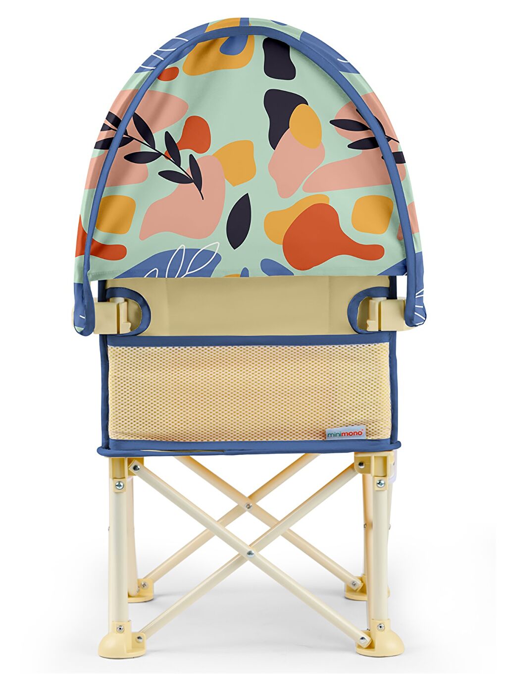 Tenteli Portatif Mama Sandalyesi - Bej-7