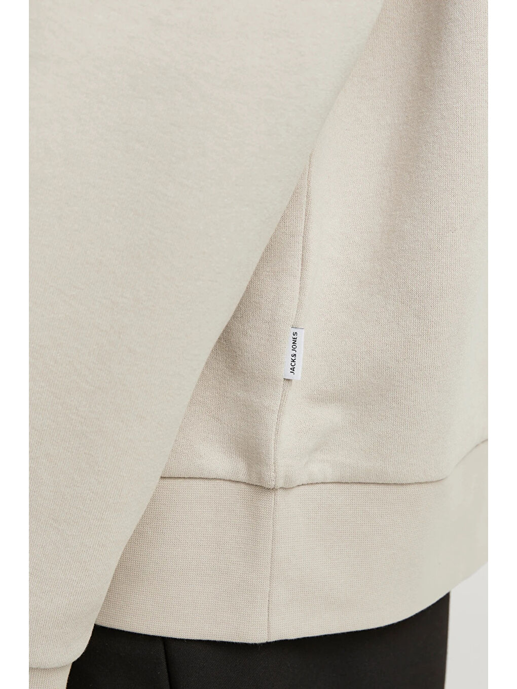 Bej Essentials Jjebradley Pamuk Karışım Regular Fit Polo Yaka Sweat 12278586-4