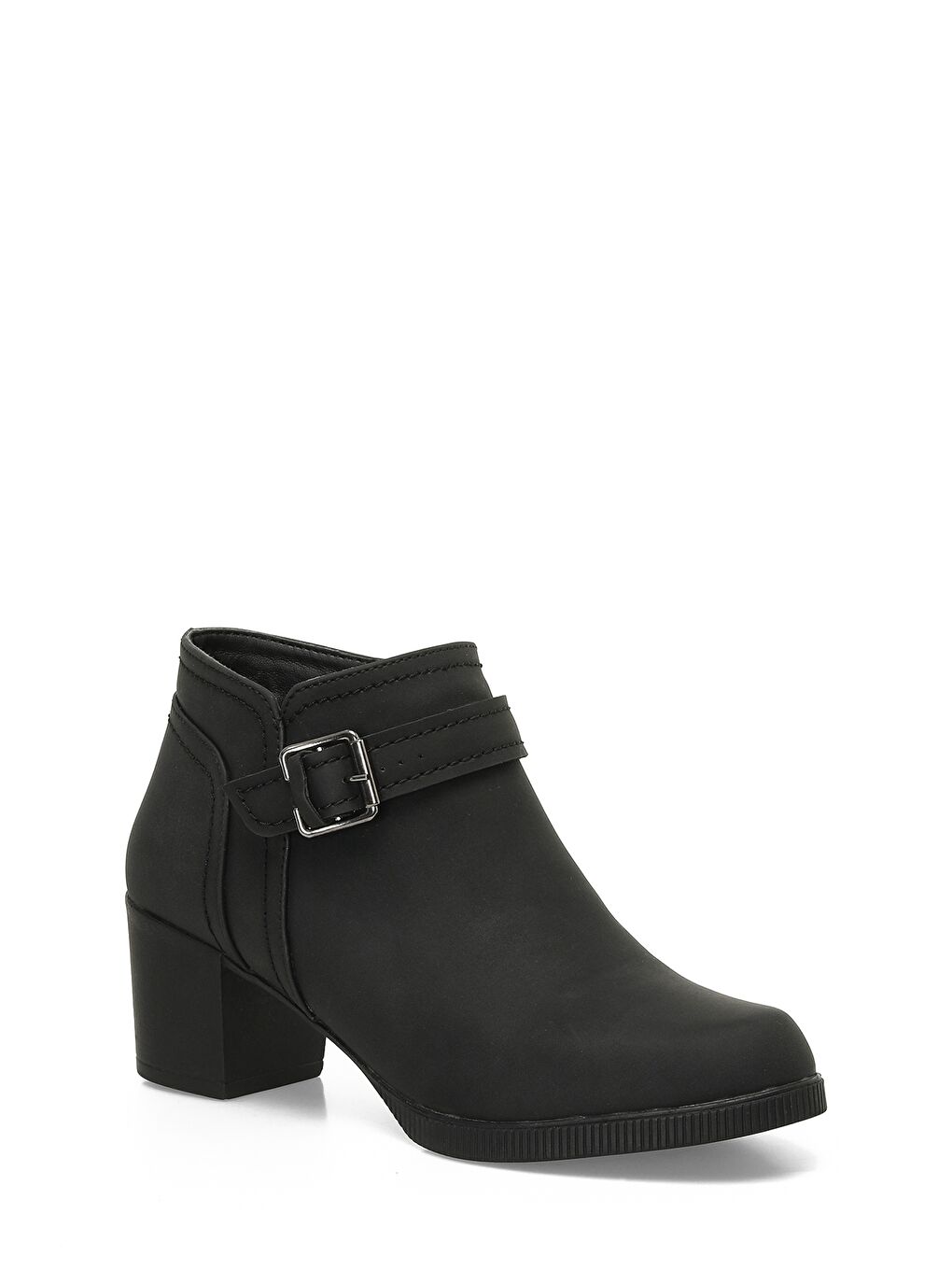 163142.Z4PR Siyah Kadın Topuklu Bot-1