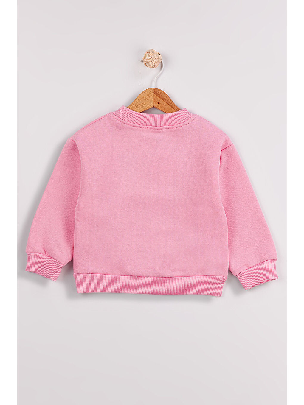 Lila Kız Çocuk Orta Kalınlıkta Baskılı 2'li Paket Sweatshirt-7