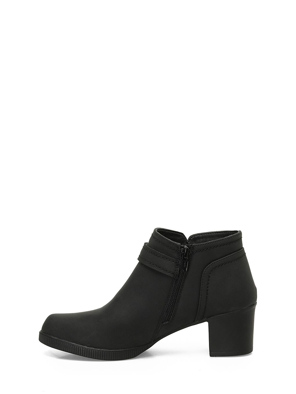 163142.Z4PR Siyah Kadın Topuklu Bot-2