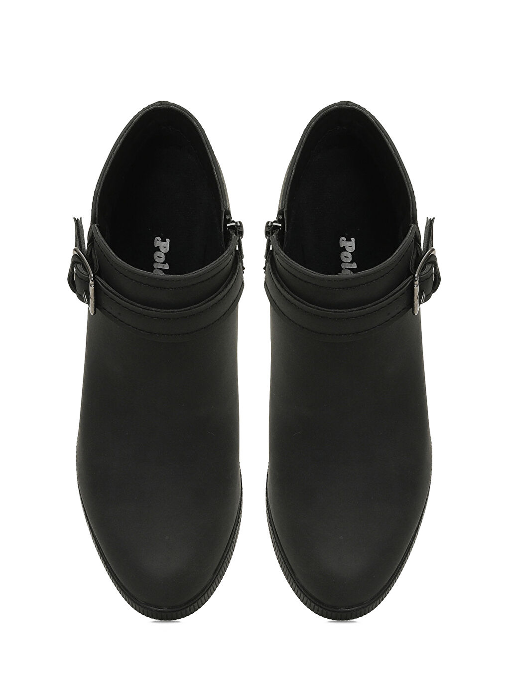 163142.Z4PR Siyah Kadın Topuklu Bot-3