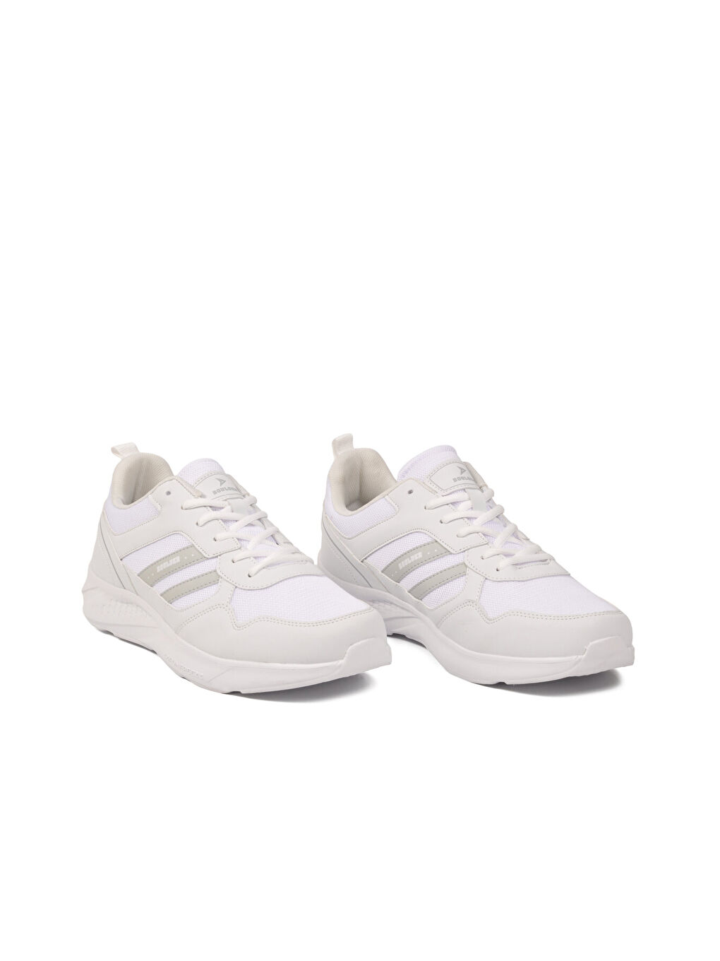 Beyaz Buz Fileli Hafif Büyük Numara Erkek Spor Ayakkabı 1548 M-2