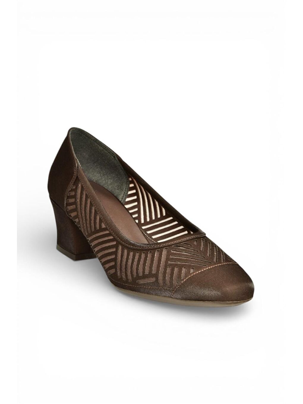 Kahverengi Kadın Topuklu Ayakkabı Y820850104-5