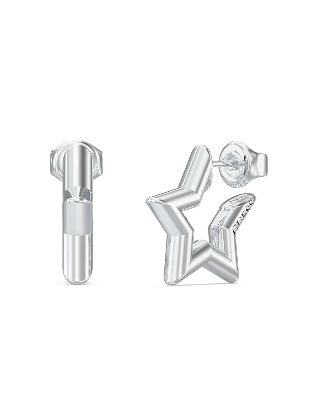 Gri JGUJUBE05539JWRHTU Yıldız Kadın Küpe