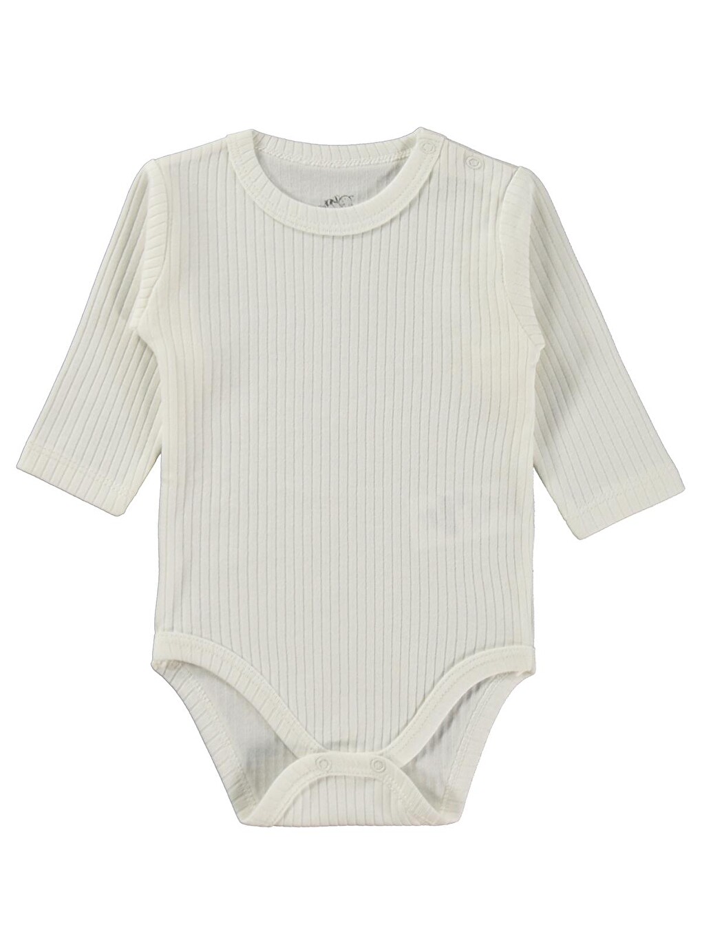 Uzun Kol Basic 3'lü Set 1-18 Ay Çıtçıtlı Badi - Pembe-2