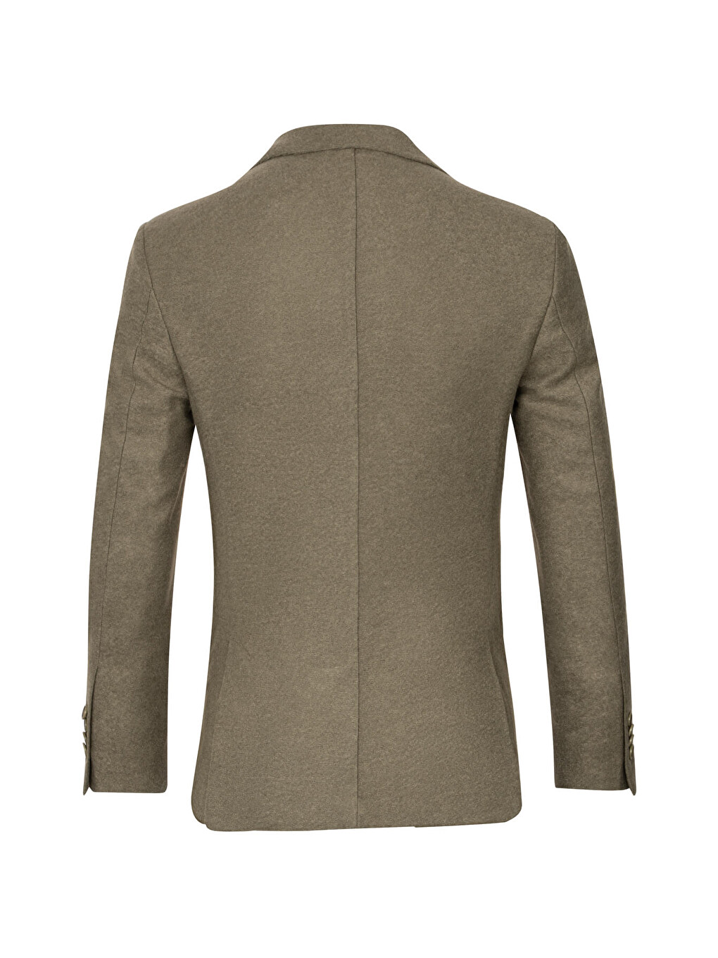 Yeşil Slim Fit Mono Yaka Casual Ceket-1