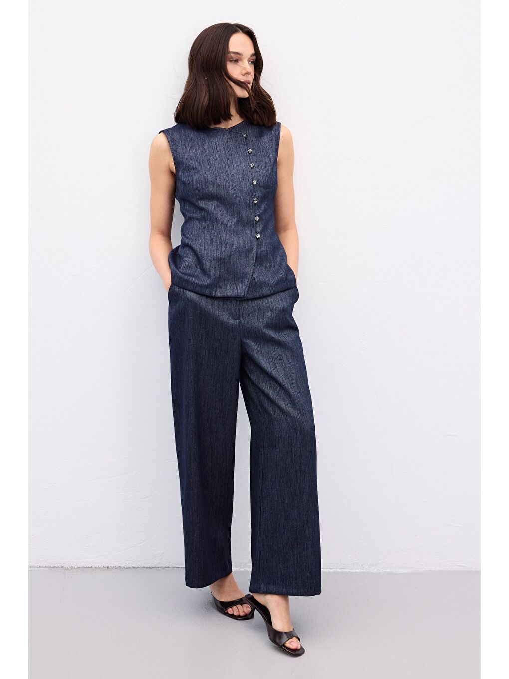 Livia Pantolon - Lacivert-4