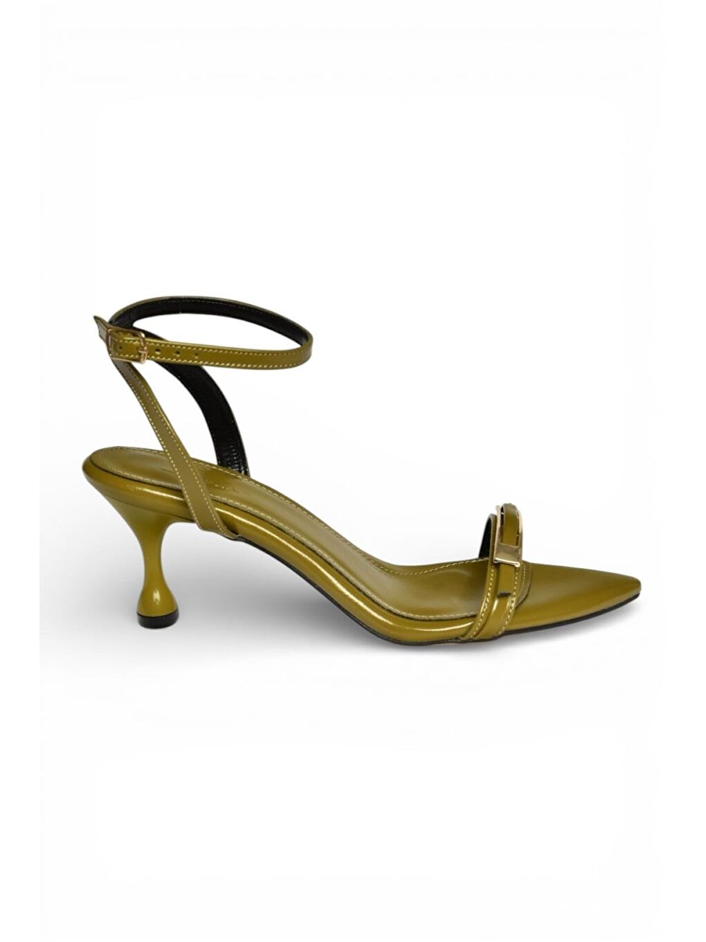 Yeşil Kadın Topuklu Ayakkabı Y590460760-6