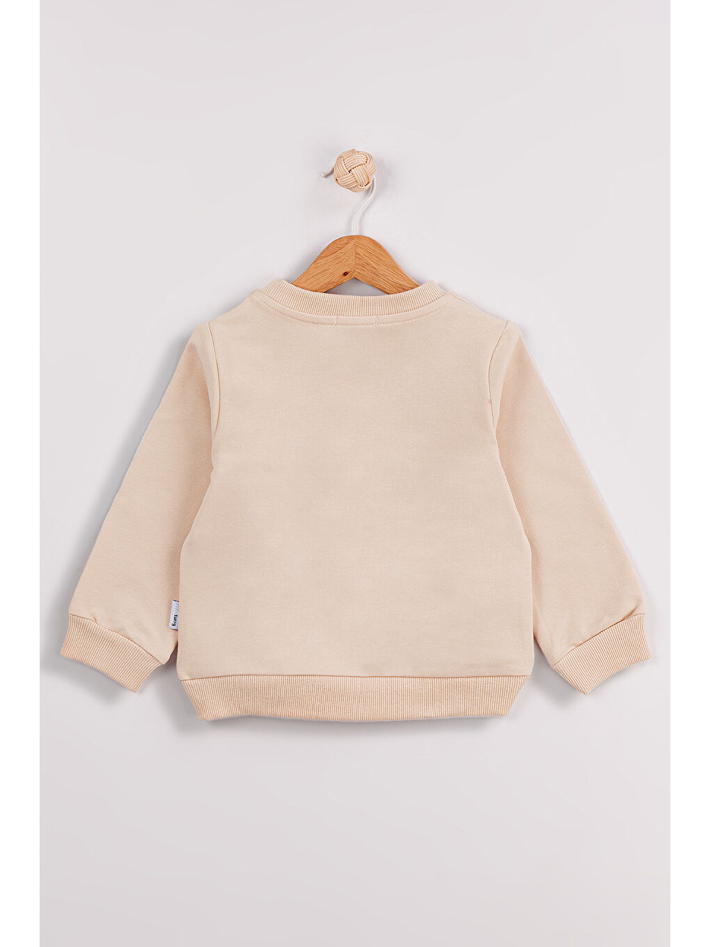 Ekru Kız Çocuk Orta Kalınlıkta Baskılı 2'li Paket Sweatshirt-7