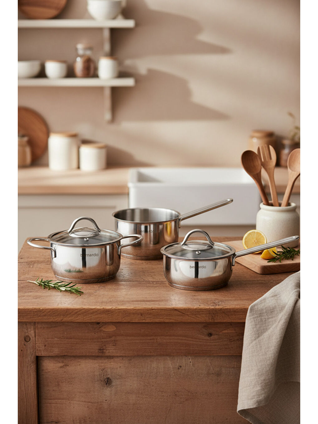 Gri Kayra 12 Parça Çelik Set-2