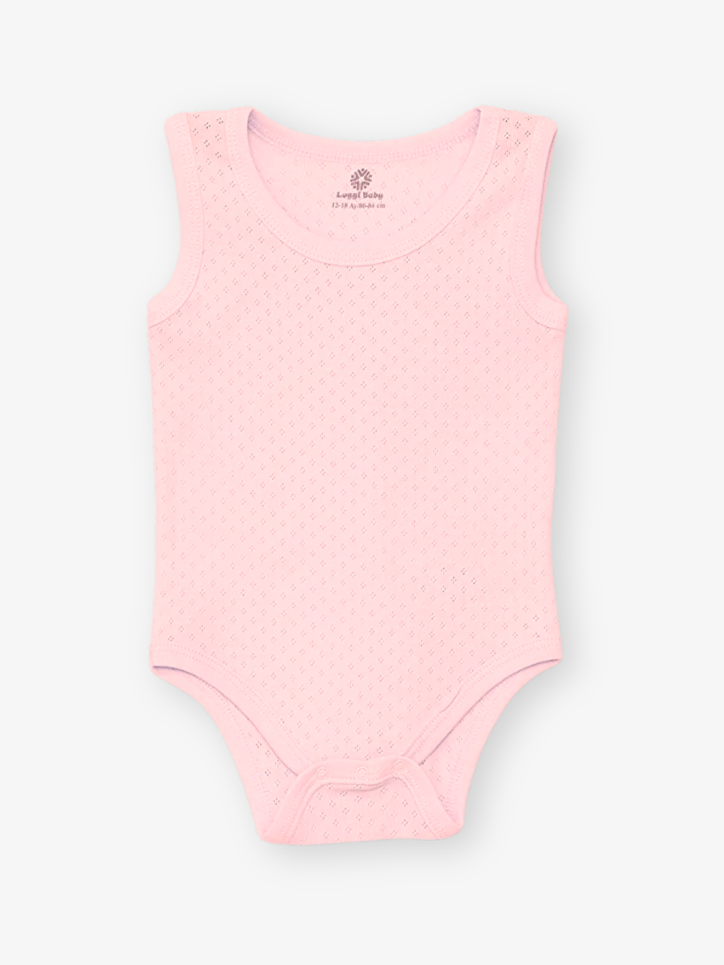 Pembe Bisiklet Yaka Pamuklu Kız Bebek Jakarlı Çıtçıtlı Body 4'lü (Yenidoğan - 5 Yaş)-2