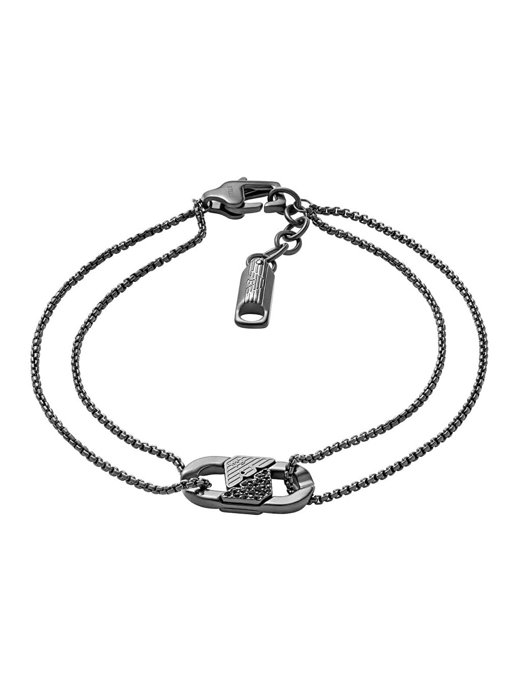 Siyah AJEGS3173-001 Erkek Bileklik