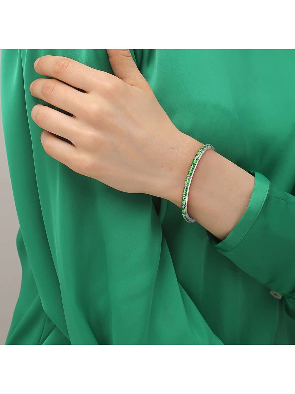 Gri LACJ2040500 Kadın Bileklik-3