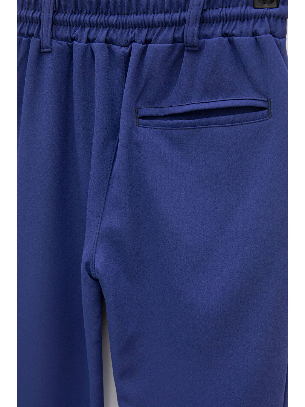 Erkek Çocuk Duble Paça Lacivert Kumaş Pantolon 21141-2