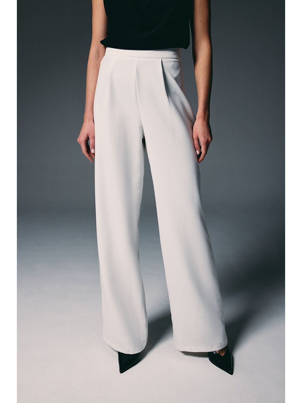 Palazzo Pantolon - Ekru-5