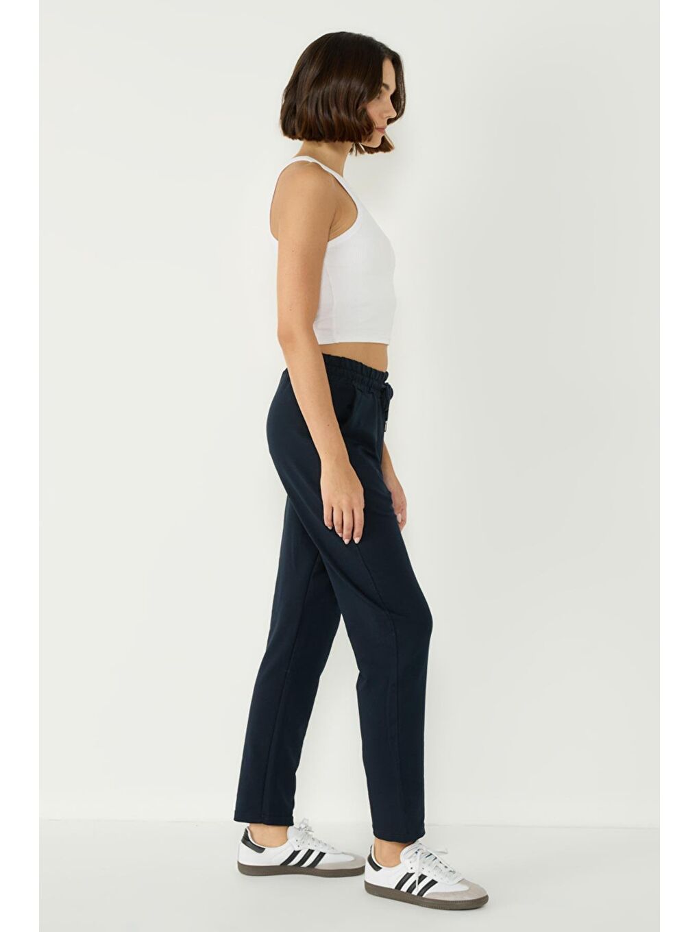 Düz Paça Eşofman Altı 733 Lacivert-3