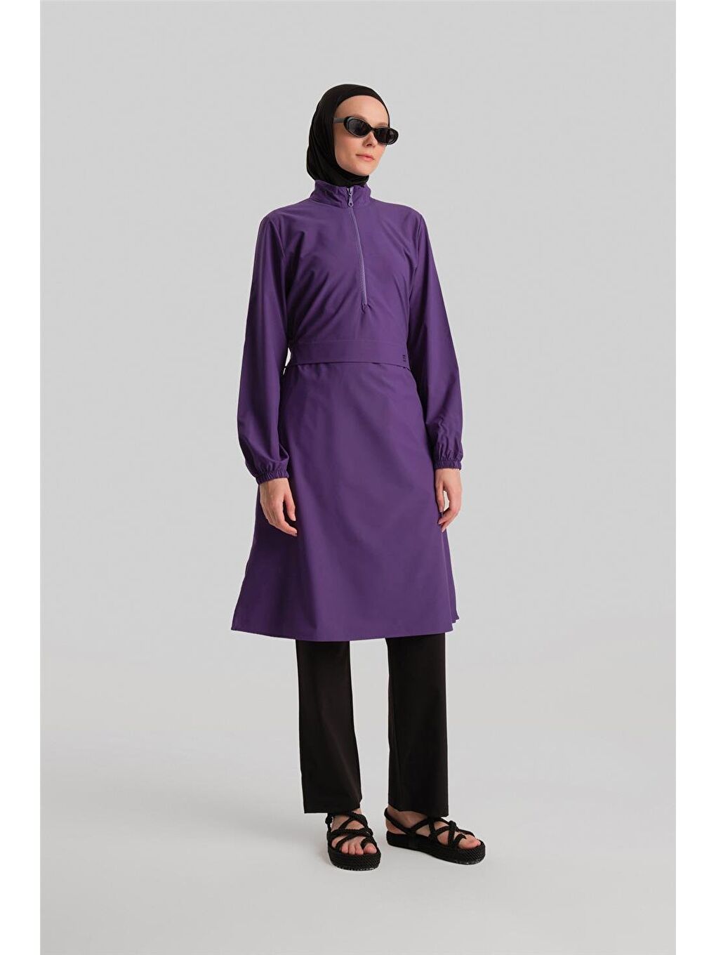 Tesettür Mayo 24Yd8903 Mor-1