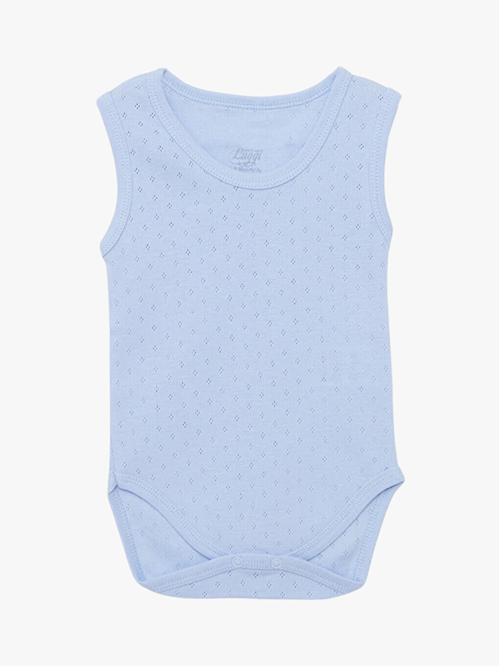 Mavi Bisiklet Yaka Pamuklu Erkek Bebek Jakarlı Çıtçıtlı Body 4'lü (Yenidoğan - 5 Yaş)-3