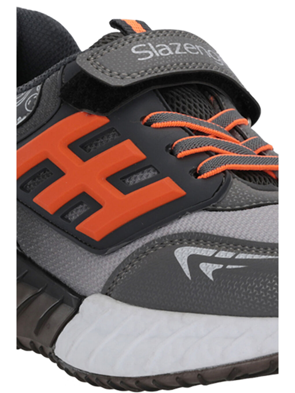 Gri ENZO P Erkek Çocuk Füme / Turuncu Günlük Spor Ayakkabısı-3