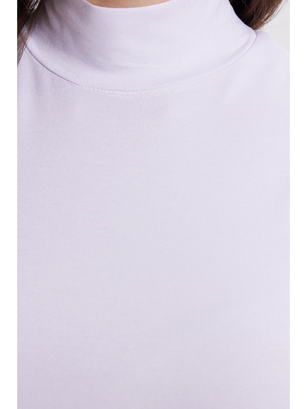 Kadın Regular Fit Klasik Kesim Viskon Kumaş Balıkçı Yaka Sıfır Kol Beyaz Bluz-6