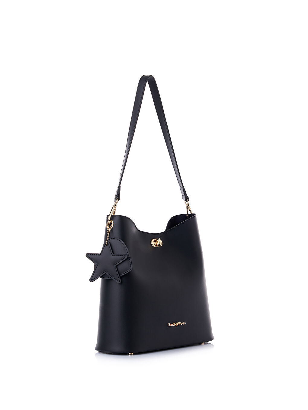 Siyah Quinn Kadın Omuz Çantası-1