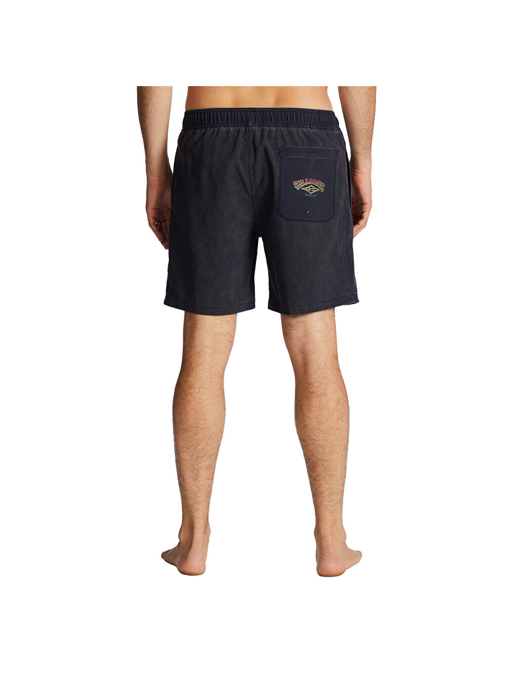 Riot Layback Erkek Siyah Volley Short-4