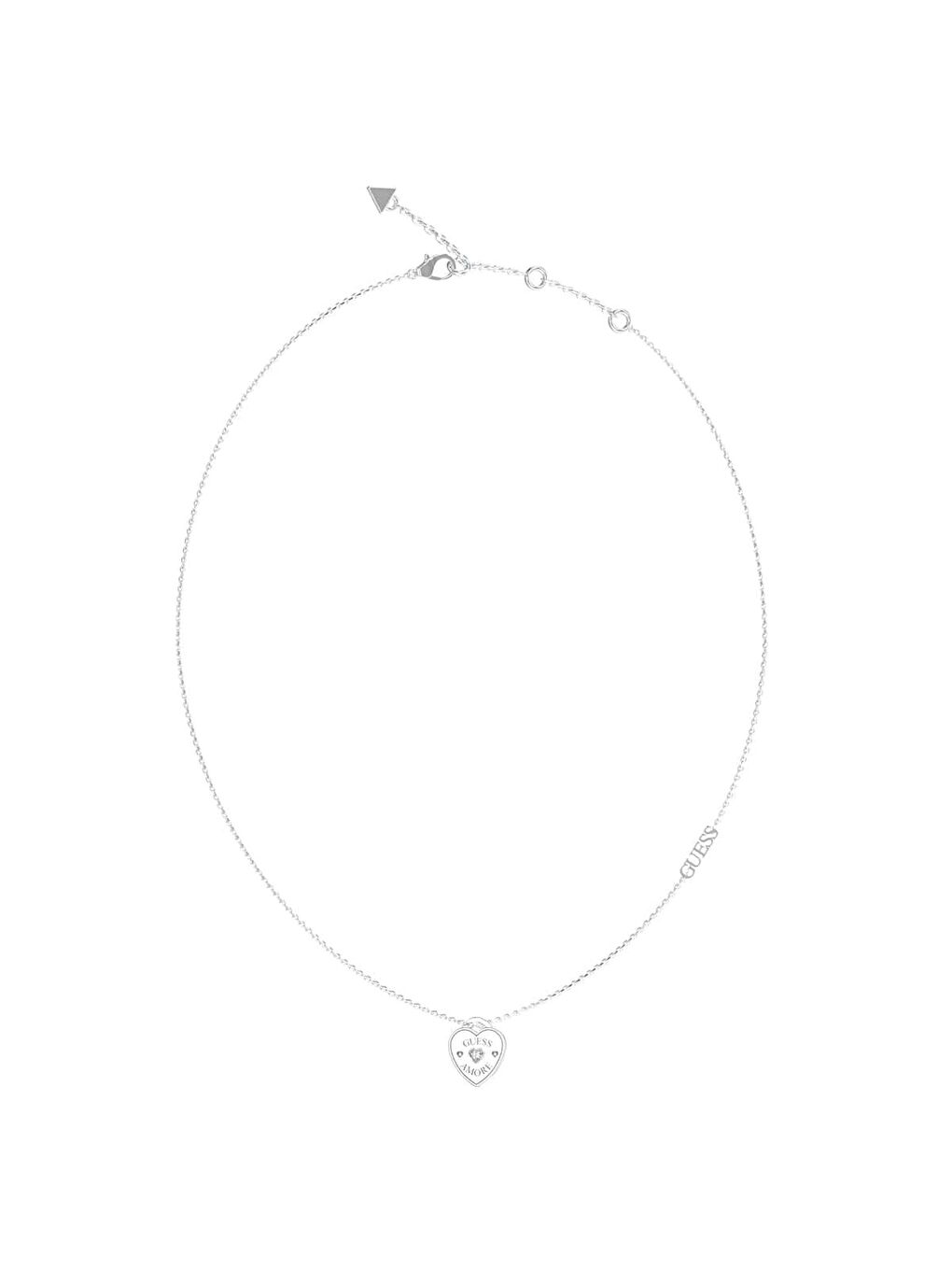 Gri JGUJUBN05056JWRHTU Kalpli Kadın Kolye