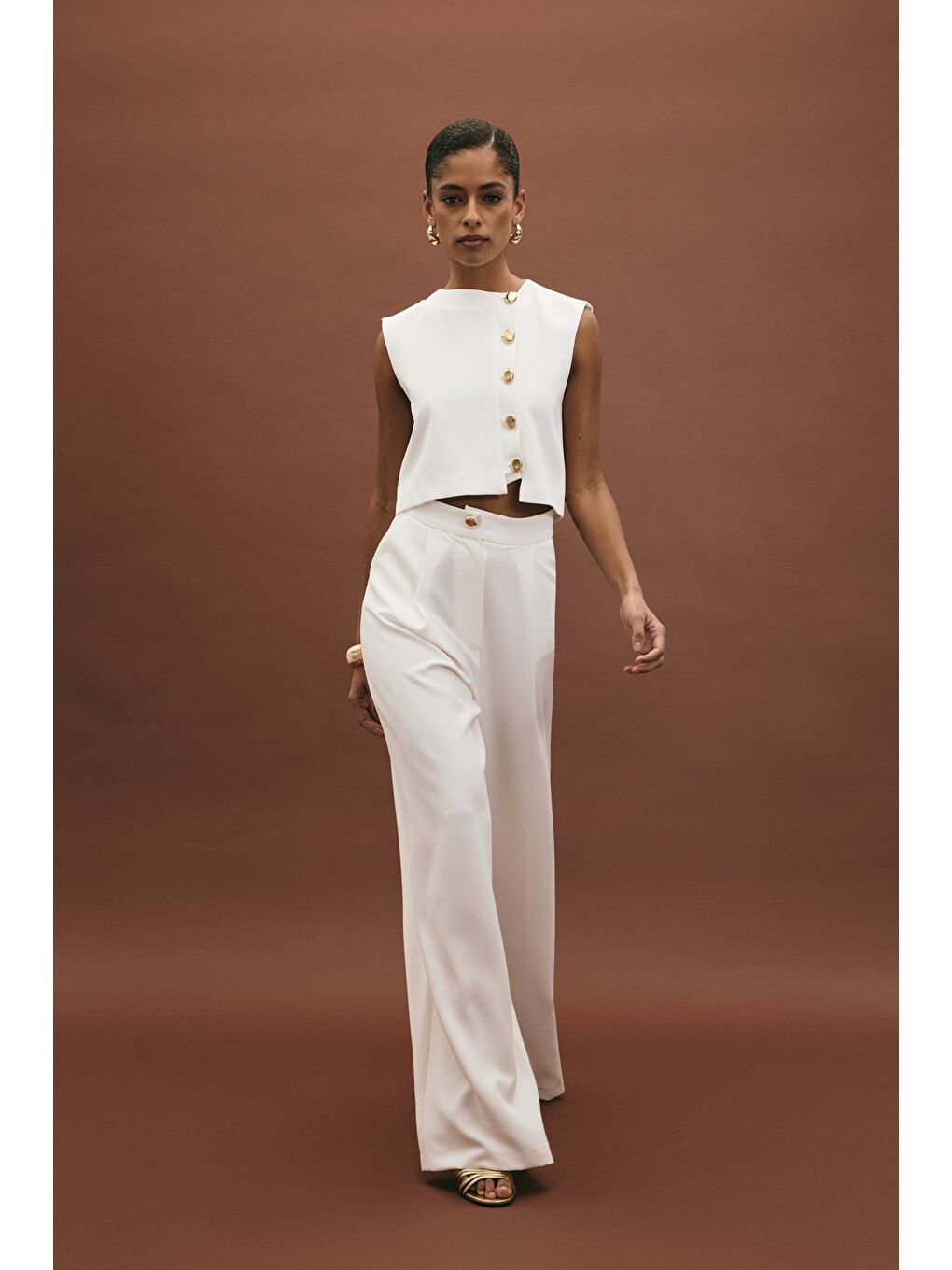 Lucy Pantolon - Ekru-4