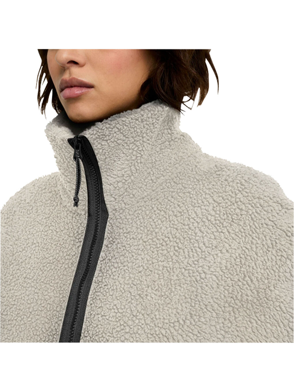 Ekru Stone Lite Kadın Bej Outdoor Ceketi-2