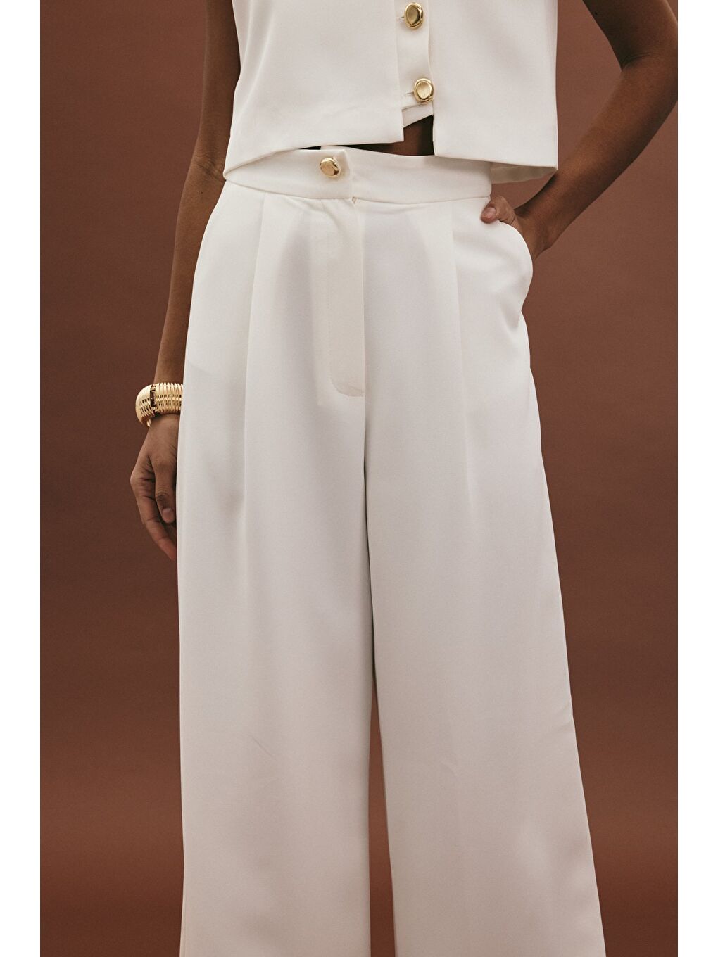 Lucy Pantolon - Ekru-5