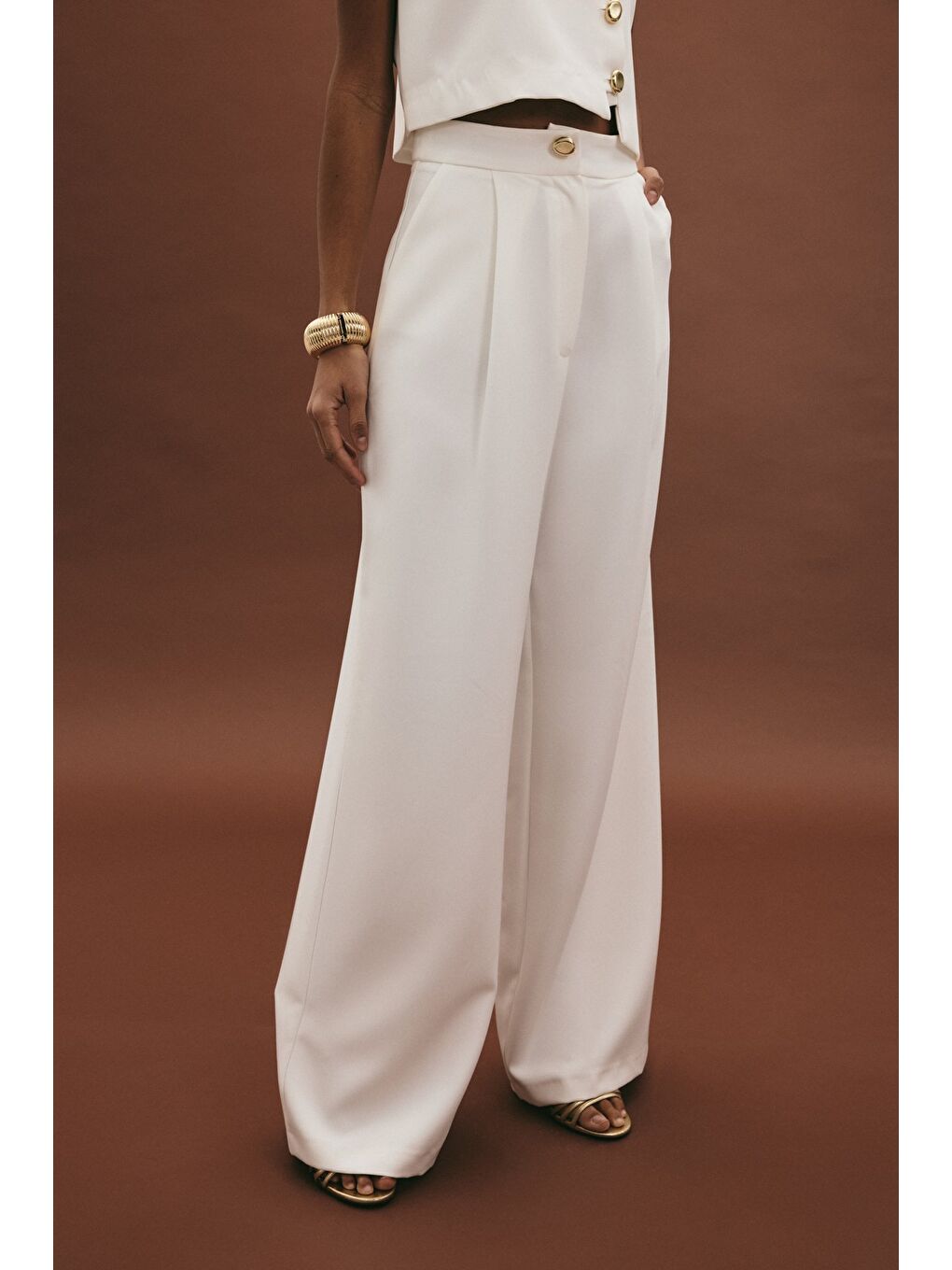 Lucy Pantolon - Ekru-6