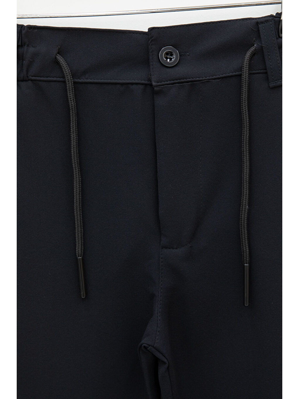 Erkek Çocuk Duble Paça Siyah Kumaş Pantolon 21139-1