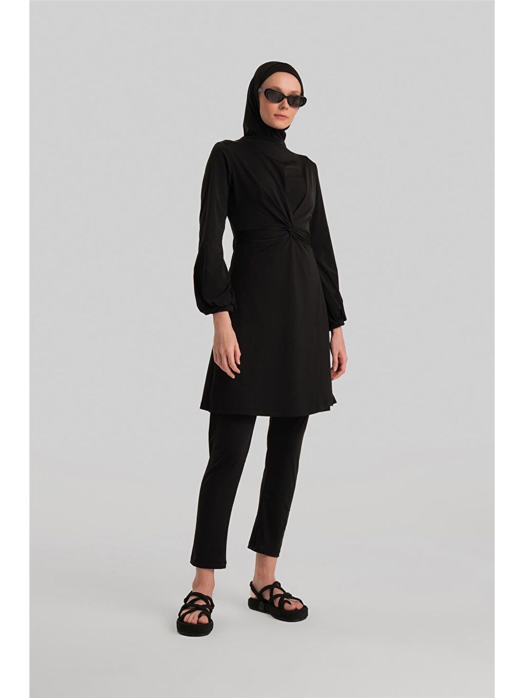 Tesettür Mayo 24Yd8607 Siyah