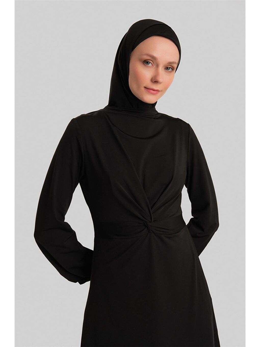 Tesettür Mayo 24Yd8607 Siyah-3