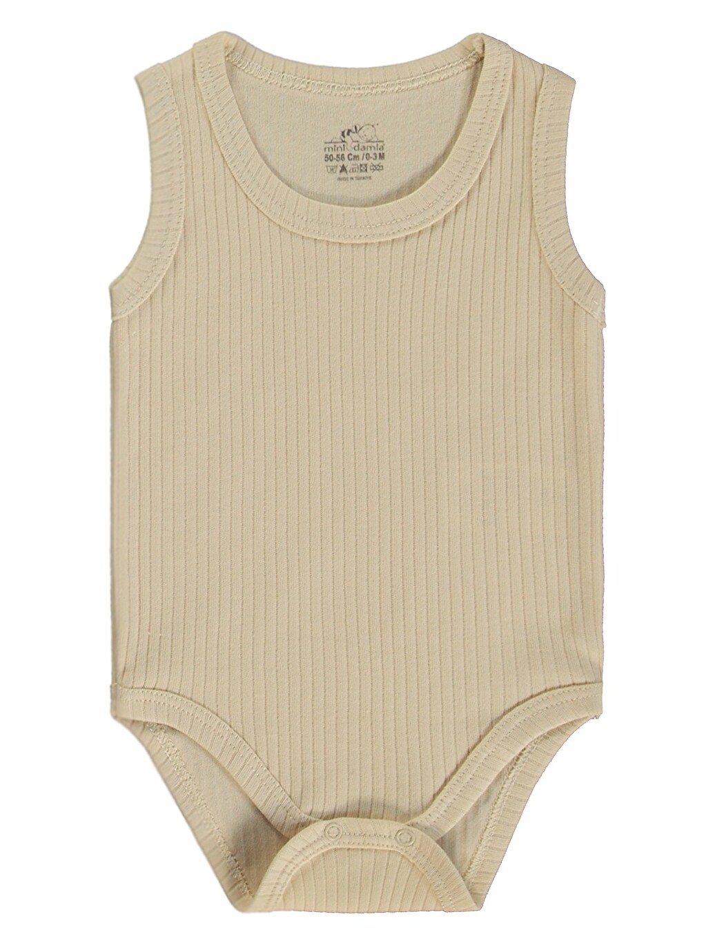 Askılı Basic 3'lü Set 1-18 Ay Çıtçıtlı Badi - Mavi-5