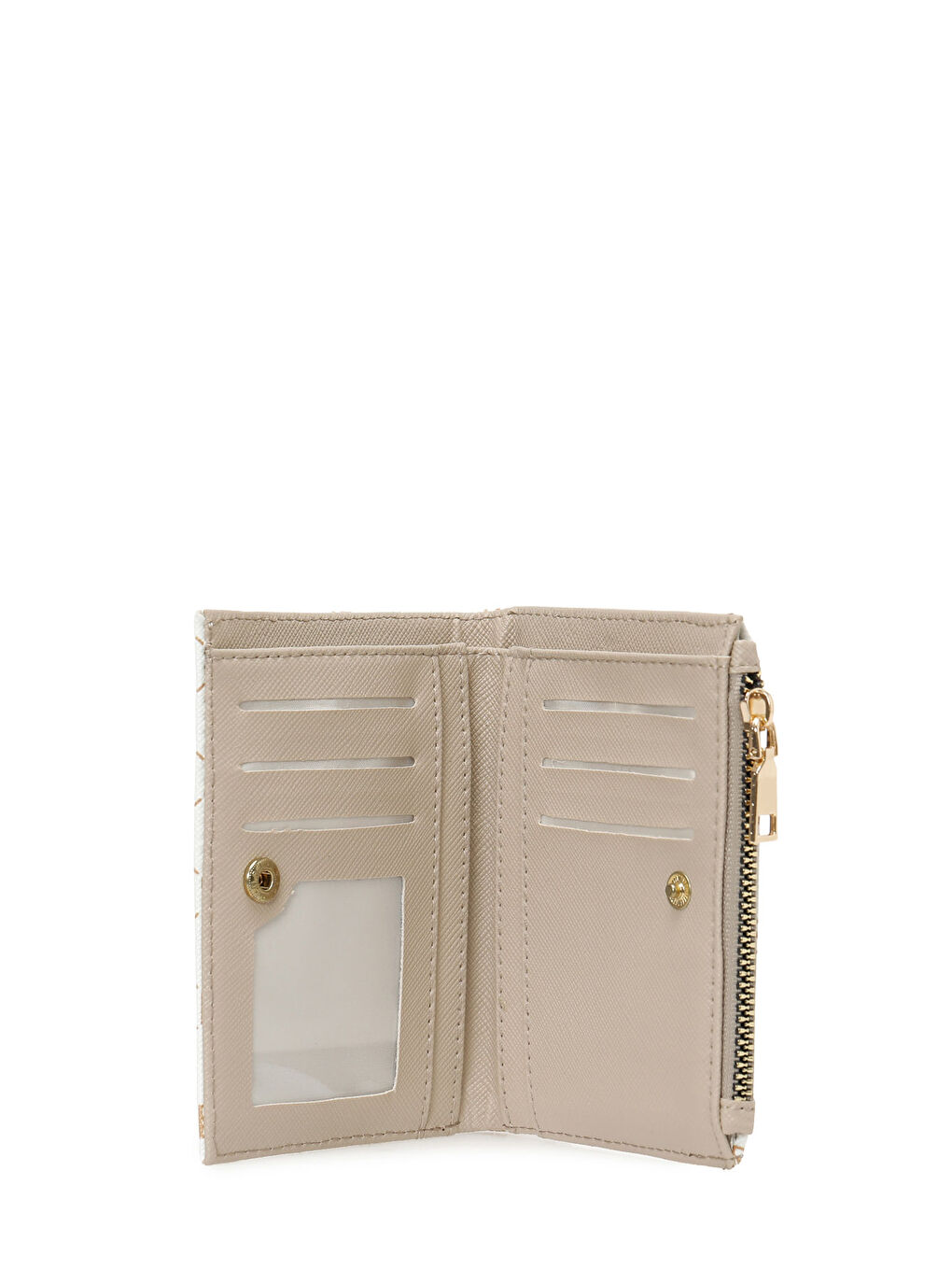 CEPLI MNGRM 5PR Bej Kadın Cüzdan-3